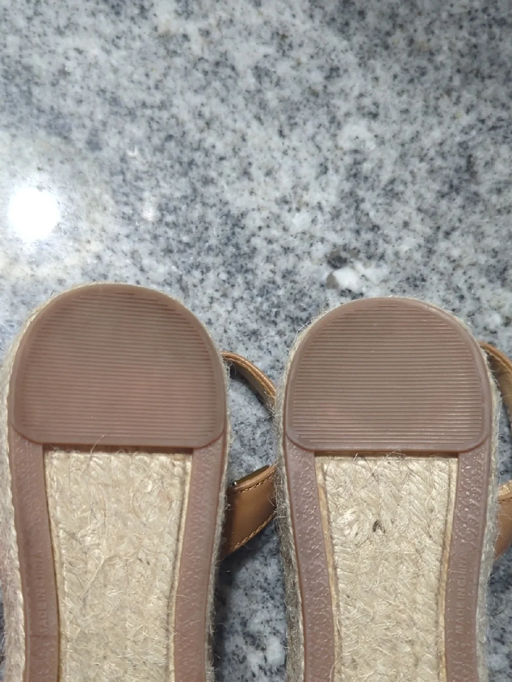Talbots Womens Sandals Pamela Knotted Espadrille Wedges Madras Plaid Summer 8.5